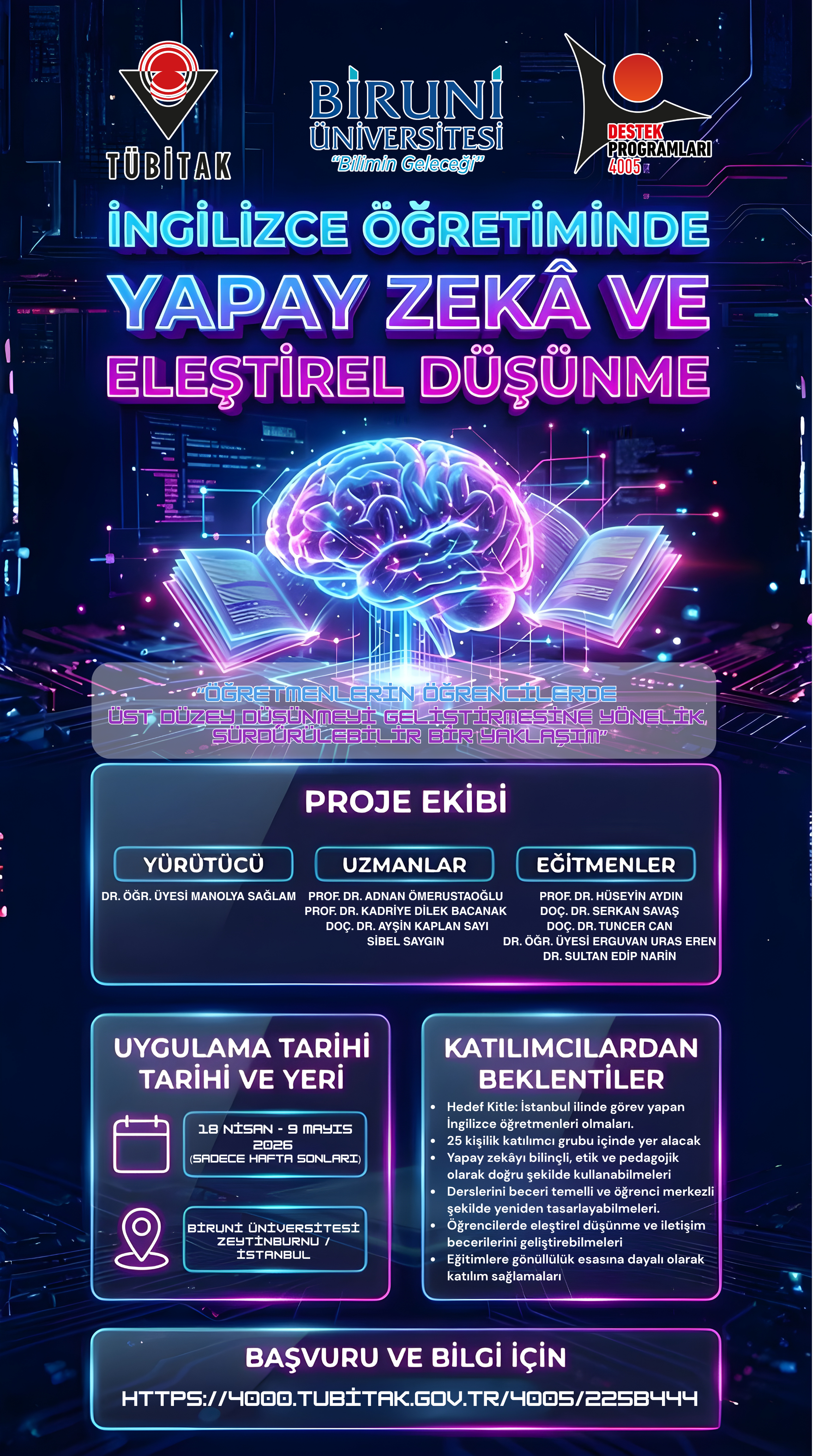 İngilizce Öğretiminde Yapay Zekâ Ve Eleştirel Düşünme: Öğretmenlerin Öğrencilerde Üst Düzey Düşünmeyi Geliştirmesine Yönelik Sürdürülebilir Bir Yaklaşım